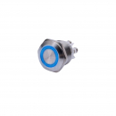 Pulsante antivandalo 24V Blu