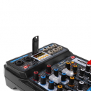 Mixer microfonico a 4 canali con BLUETOOTH/DSP/USB/MP3