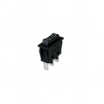 Deviatore (ON)/OFF/(ON) - 15A@250V faston 6,3