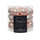 Mini palline in vetro blushpink 25mm