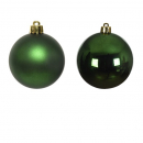 Mini palline in vetro pinegreen 25mm