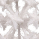 Fiocco di neve da appendere in 3D diametro 9cm