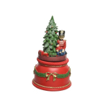 Carillon con albero di Natale h20,5cm