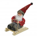 Babbo Natale sciatore da appendere