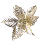Fiore color light gold con clip