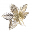Fiore color light gold con clip