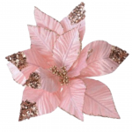 Fiore con clip colori assortiti blush pink- velvet pink