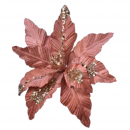 Fiore con clip colori assortiti blush pink- velvet pink