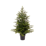 Mini albero verde con vaso h 60cm diametro 44cm