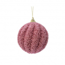 Pallina cri cri glitter velvet pink