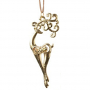 Albero/ renna/ stella oro h 9cm