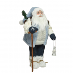 Babbo Natale vestito azzurro