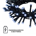 Catena luminosa a batteria con