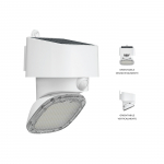 Faretto Led solare 2000lm con sensor
