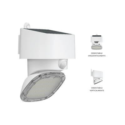 Faretto Led solare 2000lm con sensor