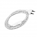 Cavo 2x075 avorio con interruttore
