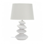 Lampada da tavolo sassi Bianchi