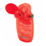 Mini ventilatore rosso (2xAA non incl.)