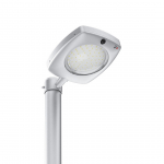 Lampione Led Solare Crepuscolare Pir+Telecomando