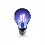 Lampada Led 4W con filamenti blu
