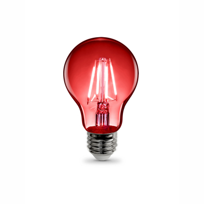 Lampada Led 4W con filamenti rossi
