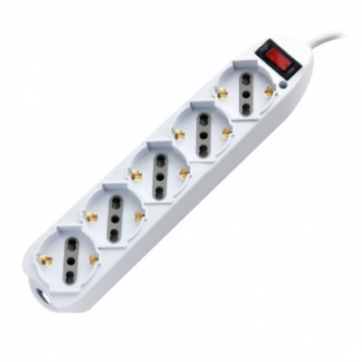 Multipla 5 posizioni 10/16A con