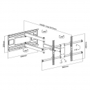 Supporto universale x TV43-80"