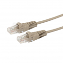 Cavo rete Patch 3m Cat.5e Grigio UTP