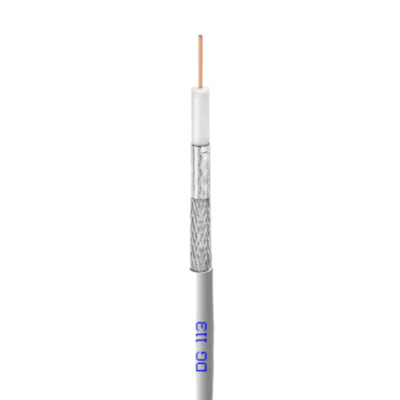 Cavo coassiale DG113 SHR BIANCO