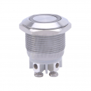 Pulsante antivandalo 24V Bianco