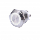 Pulsante antivandalo 24V Bianco