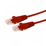 Cavo Patch Cat5e 1m U/UTP Rosso