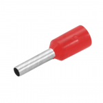 Terminale a bussola cavo 1,5mm rosso