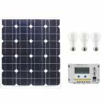 Kit fotovoltaico 50W-12V con
