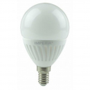 Lampada Led sfera 9W E14 3000K opale