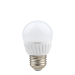 Lampadina Led 9W E27 4000K sfera opale