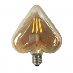 Lampada a cuore 4W E27 2200K