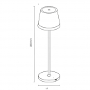 Lampada da tavolo a batteria