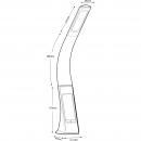 Lampada da tavolo bianca, 1Led