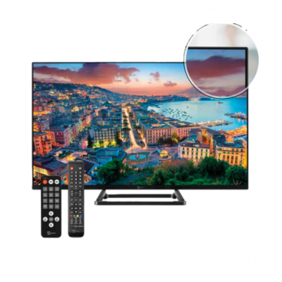TV Led Palco32 FL12 32'' Telesystem DVB-T2/S2, piede centrale
