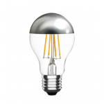 Lampada Led Cupola argentata 8W