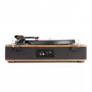 Giradischi HI-FI HQ con BTlegno noce