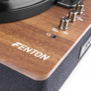 Giradischi HI-FI HQ con BTlegno noce