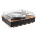 Giradischi HI-FI HQ con BTlegno noce