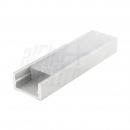 Profilo alluminio verniciato bianco