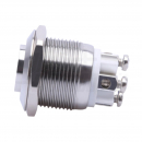 Pulsante antivandalo 24V 16mm bianco