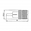 Adattatore Presa UHF/Spina RCA