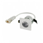 Faretto LED da incasso quadrato 2,5W