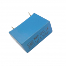 Condensatore poliestere 1uF 250V blu
