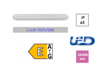Plafoniera Led integrato 60cm 23W